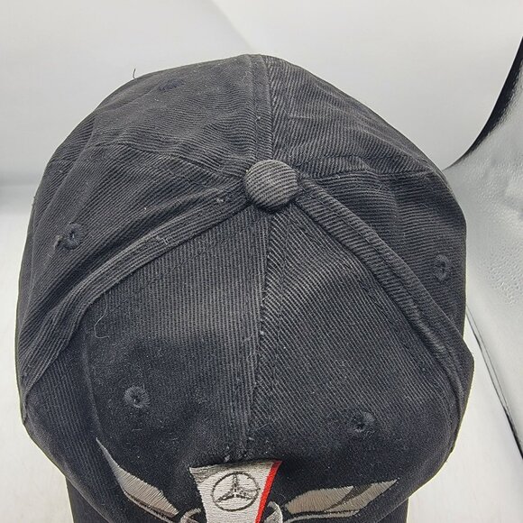 Mercedes Benz Formula 1 Black Hat Cap Adjustable Racing Outdoors Casual - Picture 6 of 8